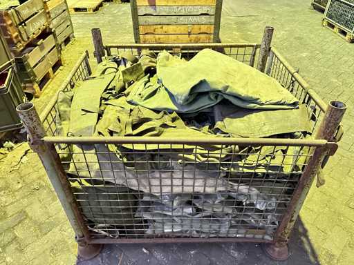 Batch of various army equipment