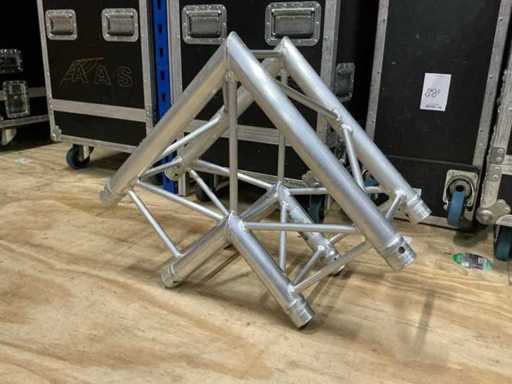 Pièce d’angle en treillis en aluminium Prolyte H30V-C003 2 voies (5x)