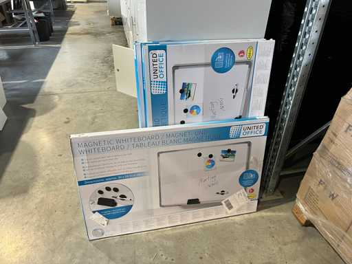 United Office - Lavagne bianche e flipchart (3x)