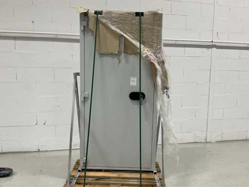 Tresortür unbenutzt mit Schlüssel