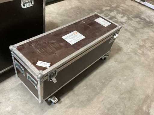 Flightcase, 4 Lenkrollen 120x40x40cm