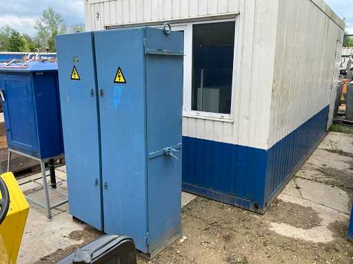 Construction of meter cupboard