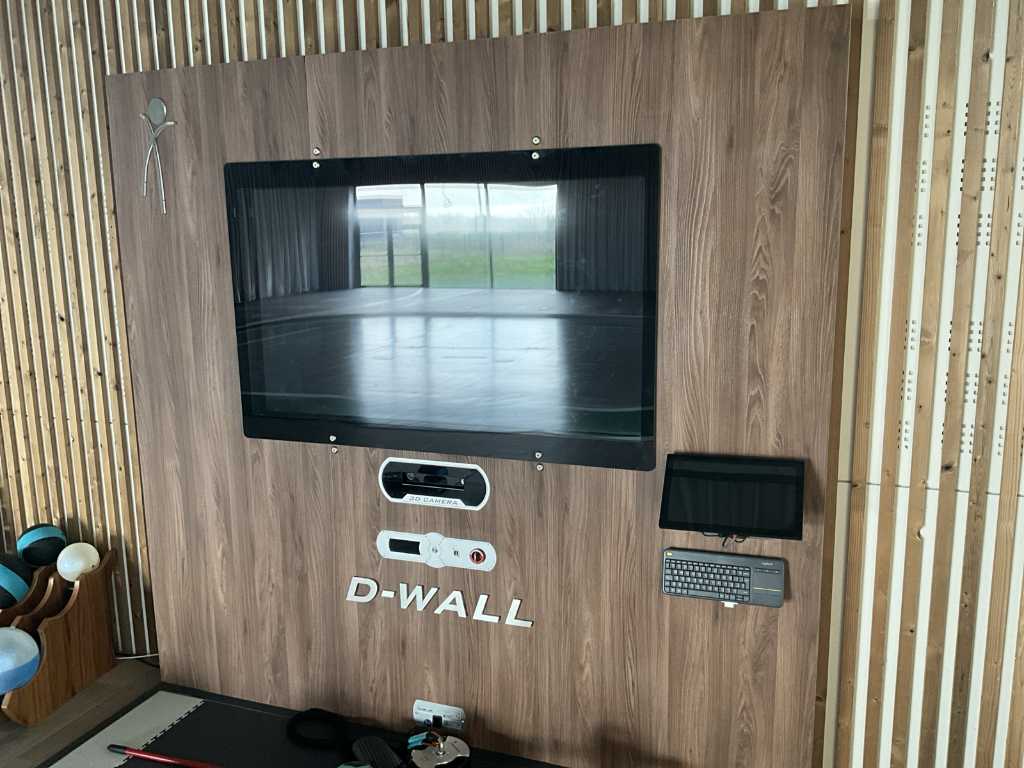 Technobody D-WALL 3D camera DWT-0505 met 75” LCD scherm PHILIPS