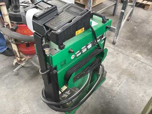 Workshop exhaust gas test