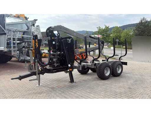 Neuer TREJON - Multiforest MF950 - Rückewagen mit Kran - V6500