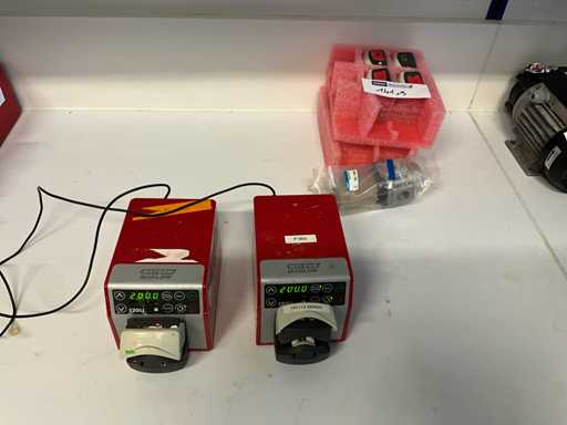 WATSON MARLO 120U Set of 2 Peristaltic Pumps + Spare Parts
