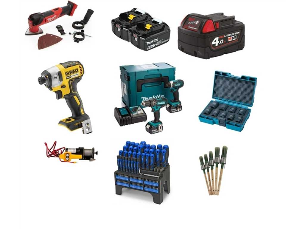 Delivery auction electrical and hand tools