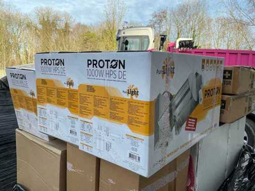The Pure Light Proton 1000W Lumières d’horticulture (3x)