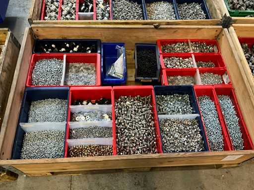 Charge von Befestigungselementen