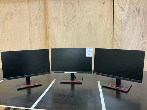 LENOVO ThinkVision D20215FTO Monitor (3x)