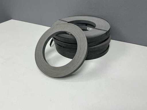 Mac Lean - ML1425/H01 - Antraciet - Kantenband - 490 m - 1,3x23 mm