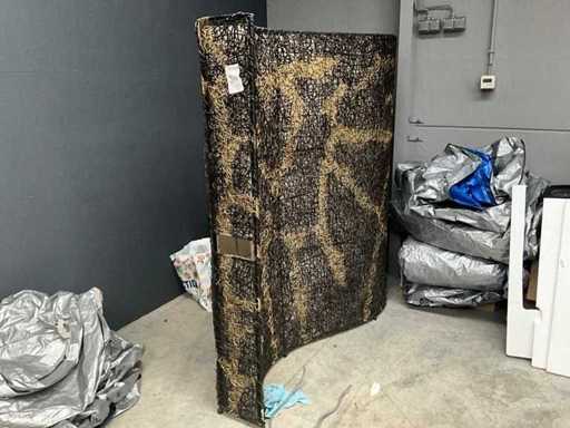 Auvent Paravan + fauteuil inclinable