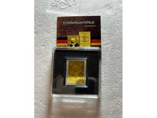 3000 Francs Karl Marx 1/500oz 999 Feingold