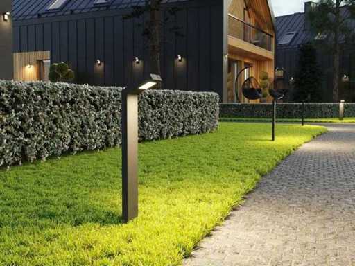 8 x GT60 feux de sol noirs