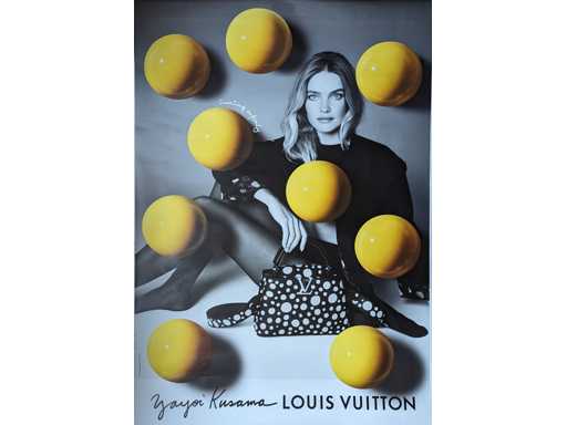 YAYOI KUSAMA x LOUIS VUITTON - Reclame Poster