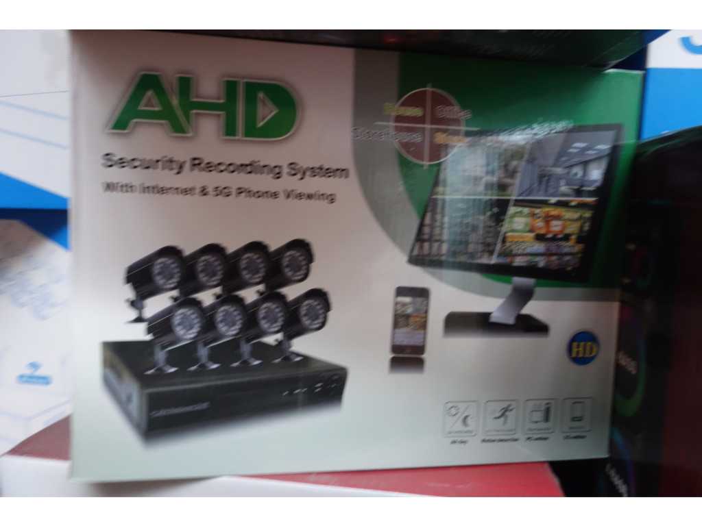 Cctv security recording system with internet best sale and 5g phone viewing