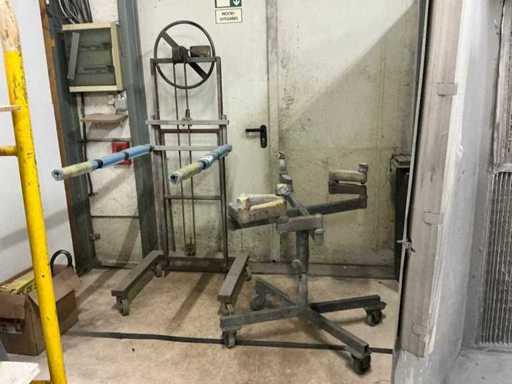 Levage manuel de plaque