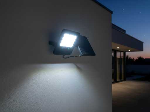 Solar 1000 lm LED à faisceau large avec télécommande (4x)