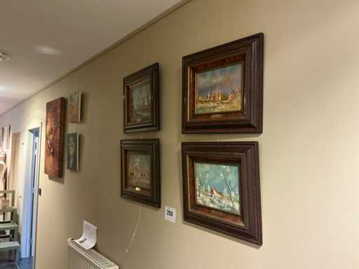 Diverse schilderijen (15x)