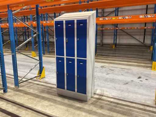 Locker cabinet 90 x 50 x 214 cm (2x)