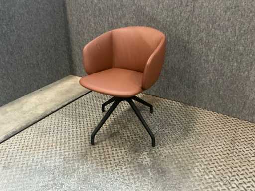 True “Design Ohman leer ” feateuil (4x)