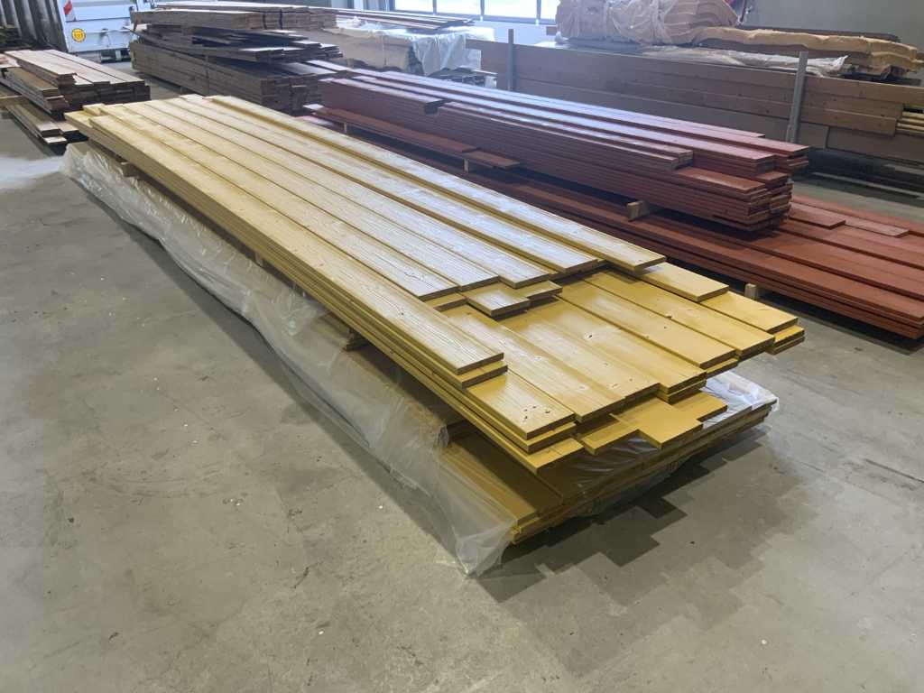 Hardwood planks