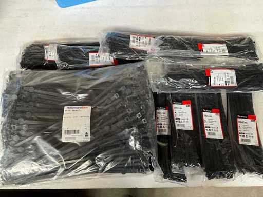 Elematic & HellermanTyton Diverse kabelbinders (10x)