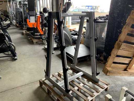 Gym80 8 pair barbell rek Krachtstation