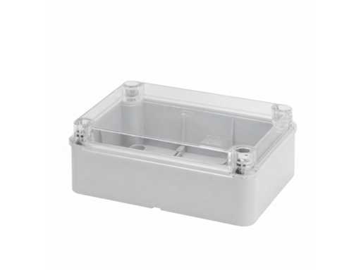 Gewiss IP56 transparent electric junction box 380 x 300 x 120 mm - GW 44 430