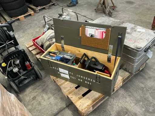 Jonsered Kettensäge mit Transportkiste