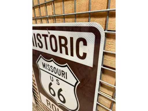 Panneau de signalisation Route 66 - Decorative object