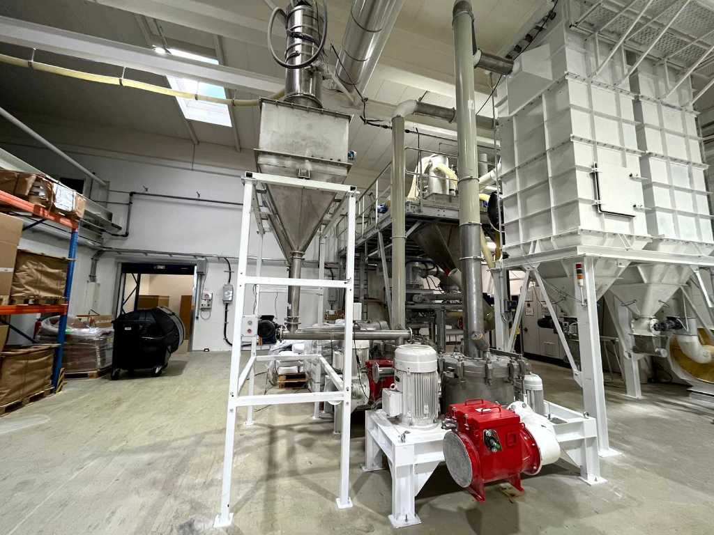 Equipment from the closure of a producer of protein, starch and vegetable flours