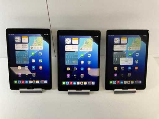 Apple iPad 7. generacji 10,2" - WiFi + Cellular - 128 GB / 32 GB - Space Gray (3x)