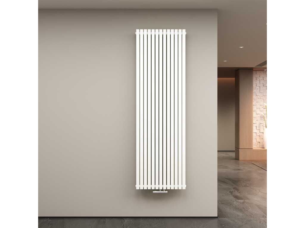 1 x H1800xB500 Dubbele design radiator Vero mat wit