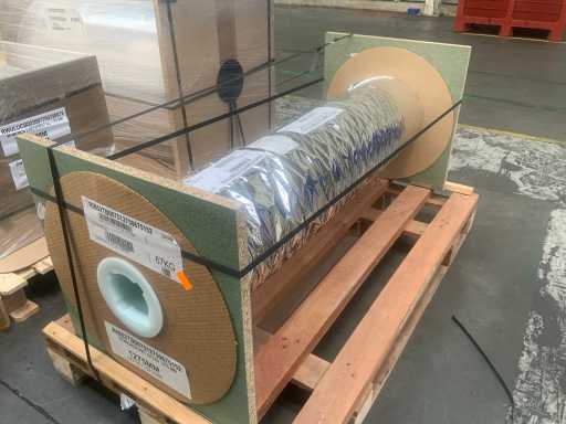 Rouleau de palette 75 microns feuille transparente