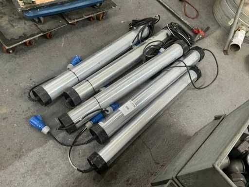 Tubemaster TM4000 Éclairage de site connectable (5x)