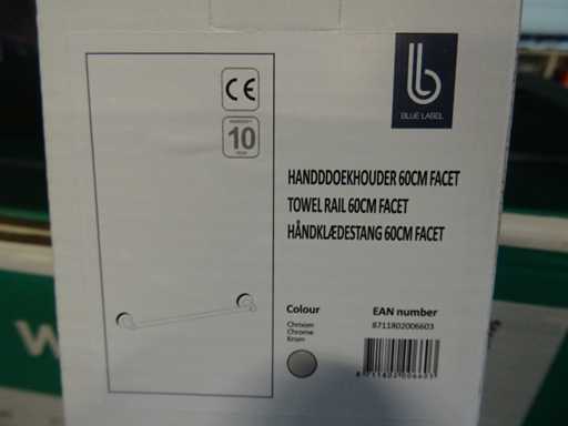 Blue Label – Handtuchhalter 60 cm (2x)
