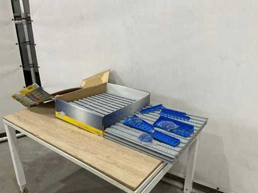 Raft de depozitare din plastic