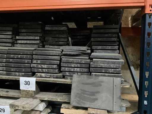 Batch of pans 27x17 cm. (250x)