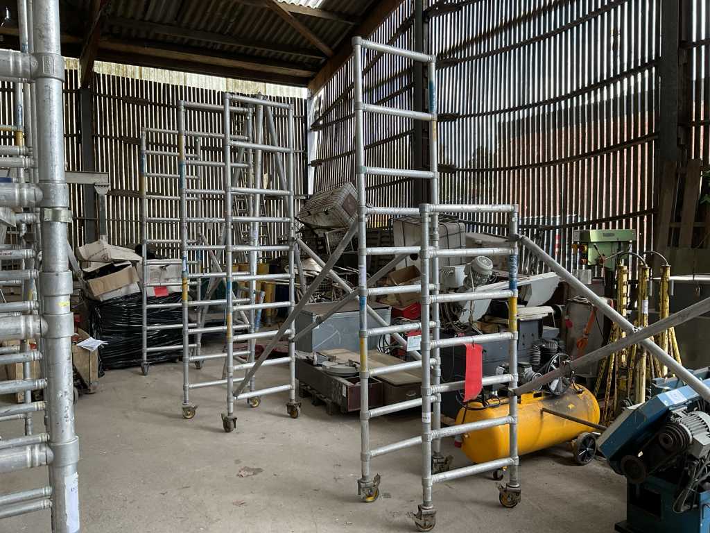 Aluminium mobile scaffold