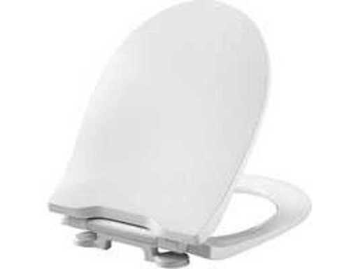 Pressalit Projecta Solid Pro Polygiene Toilettensitz mit weißem Deckel
