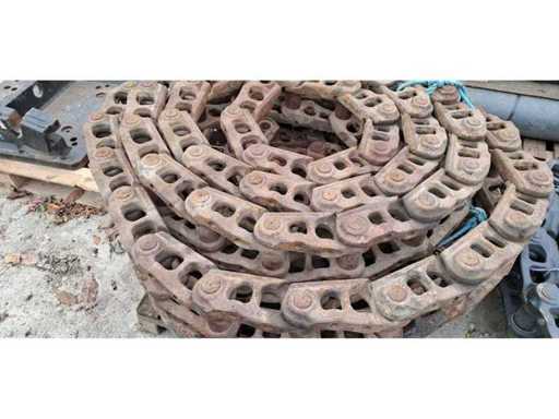 Chenille - 6Y-180 - Ensemble chaîne de chenilles (chaîne chenille)