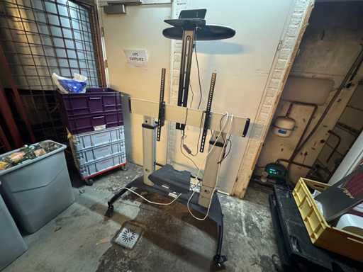 Mobiele tv standaard met camera