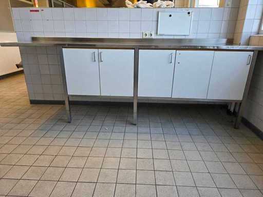 Stainless steel/Trespa Work Table
