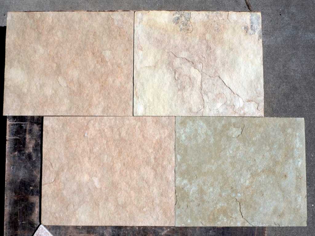 Natural stone tiles 15,5m² 