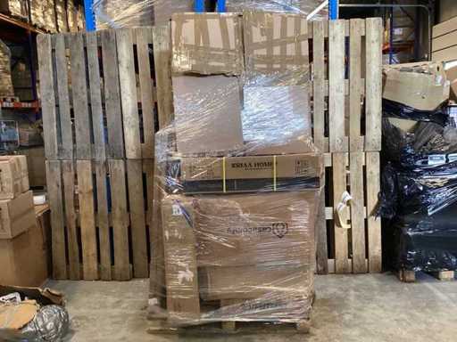 Pallet retour goederen 