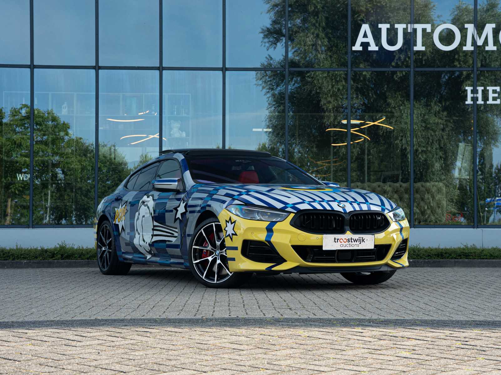 BMW M850i Gran Coupé 4.4 V8 xDrive -The 8 X Jeff Koons- M-Performance 530pk 2023 (1 van 99) (NEW) 8-Serie (Origineel-NL + 1e Eigenaar), X-004-JB