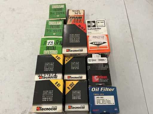 Partij Diverse waaronder,oliefilters,aircofilters enz.