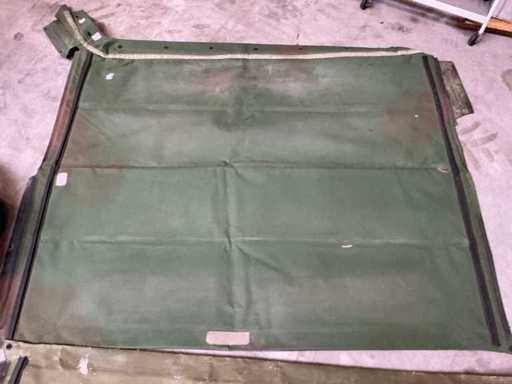Hummer 4 person tarpaulin roof (2x)