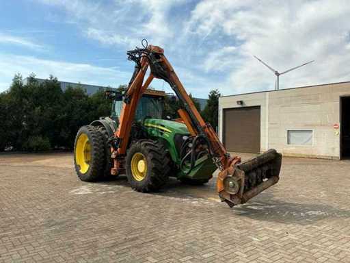 John Deere 7730ASH Landbouwtractor met maaiarm